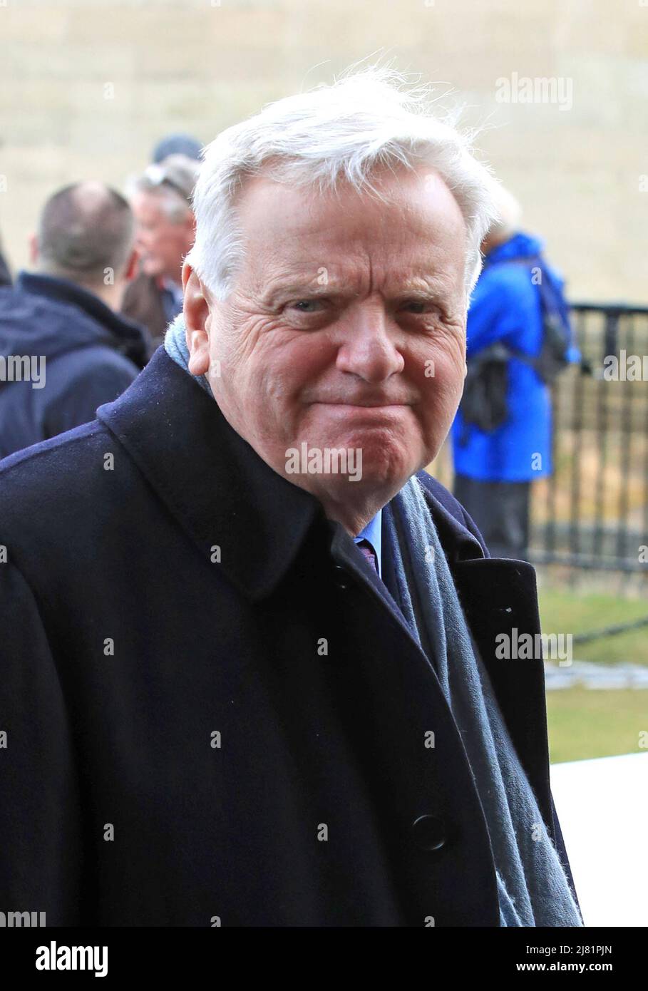 La foto del fascicolo del 28/3/2018 del capo dell'UFCOM Michael Grade, si sta "godendo di sé" nel suo nuovo ruolo di presidente del servizio di sorveglianza dei media. Foto Stock