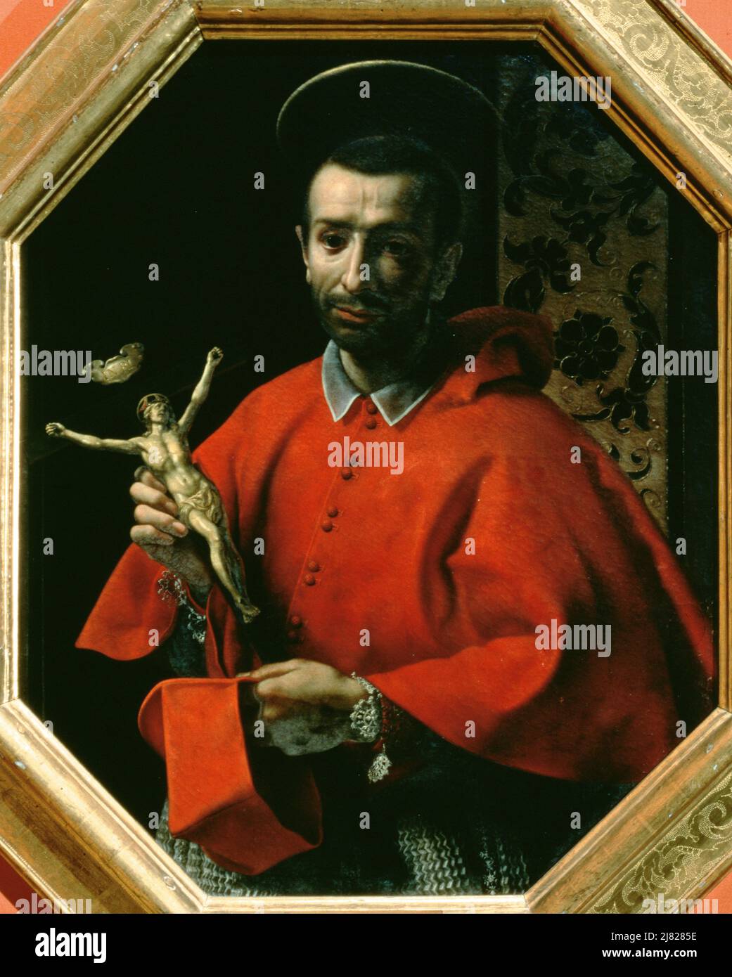 Ritratto di Diego Hurtado de Mendoza (1503-75), politico spagnolo di Tiziano Vecellio (c.1488-1576); Palazzo Pitti, Firenze (add.info.: rappresentante Carlo V al Consiglio di Trento;); italiano, fuori copyright. Foto Stock