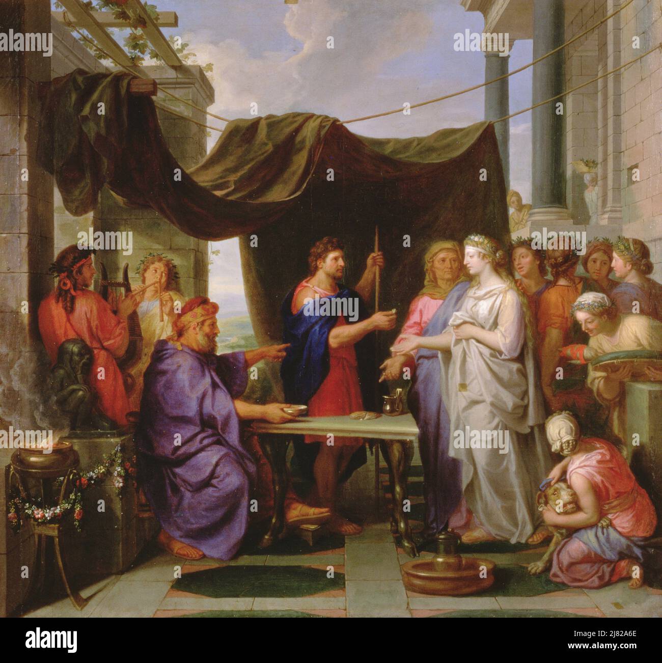 L'età dell'oro di Peranda, Sante (1566-1638); Palazzo Ducale & Museo, Mantova, Lombardia, Italia; Italiano, fuori dal copyright. Foto Stock