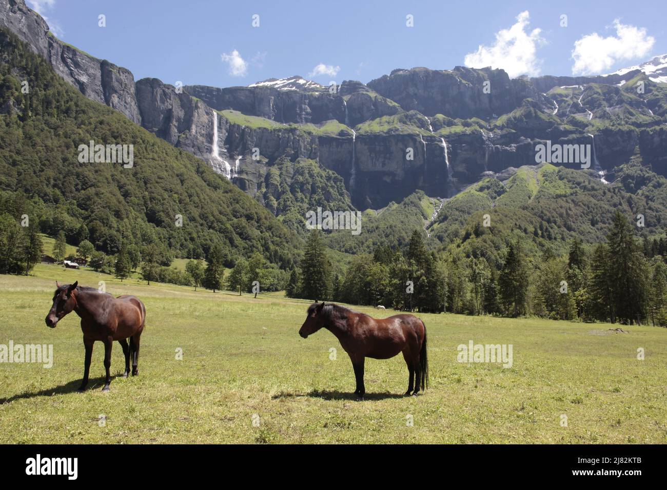 Cirque Du Fer A Cheval Foto Stock