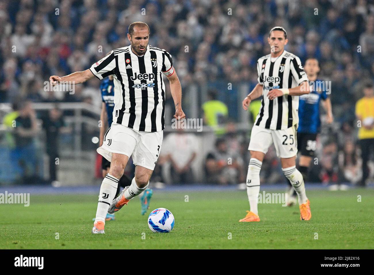 Roma, Italia, 11 maggio 2022 Giorgio Chiellini del FC Juventus alla Juventus vs Internazionale finale Coppa Italia 2021-2022 Calcio Credit:Roberto Ramaccia/Alamy Live News Foto Stock