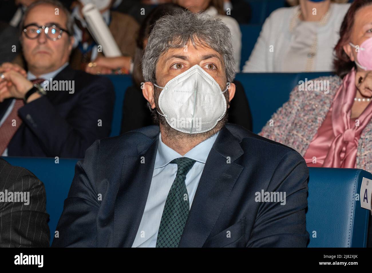 Napoli, Italia. 12th maggio 2022. Giovedì 12 maggio l’Unione industriale di Napoli ha organizzato l’Assemblea pubblica “coesione Sud” presso l’Università Federico II di Napoli, complesso San Giovanni A Teduccio. Credit: Independent Photo Agency/Alamy Live News Foto Stock