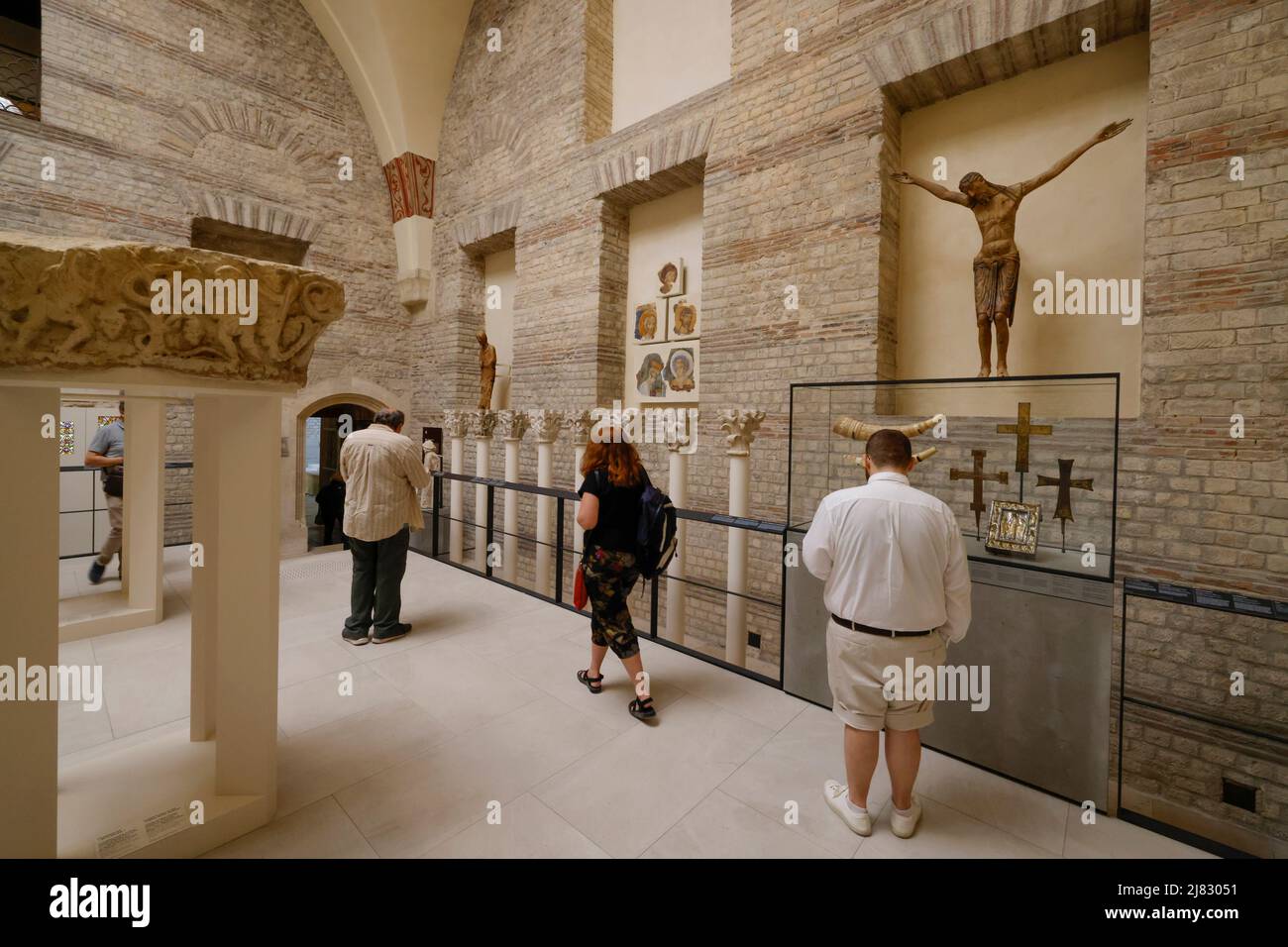 RIAPERTURA DEL MUSEO CLUNY DI PARIGI Foto Stock