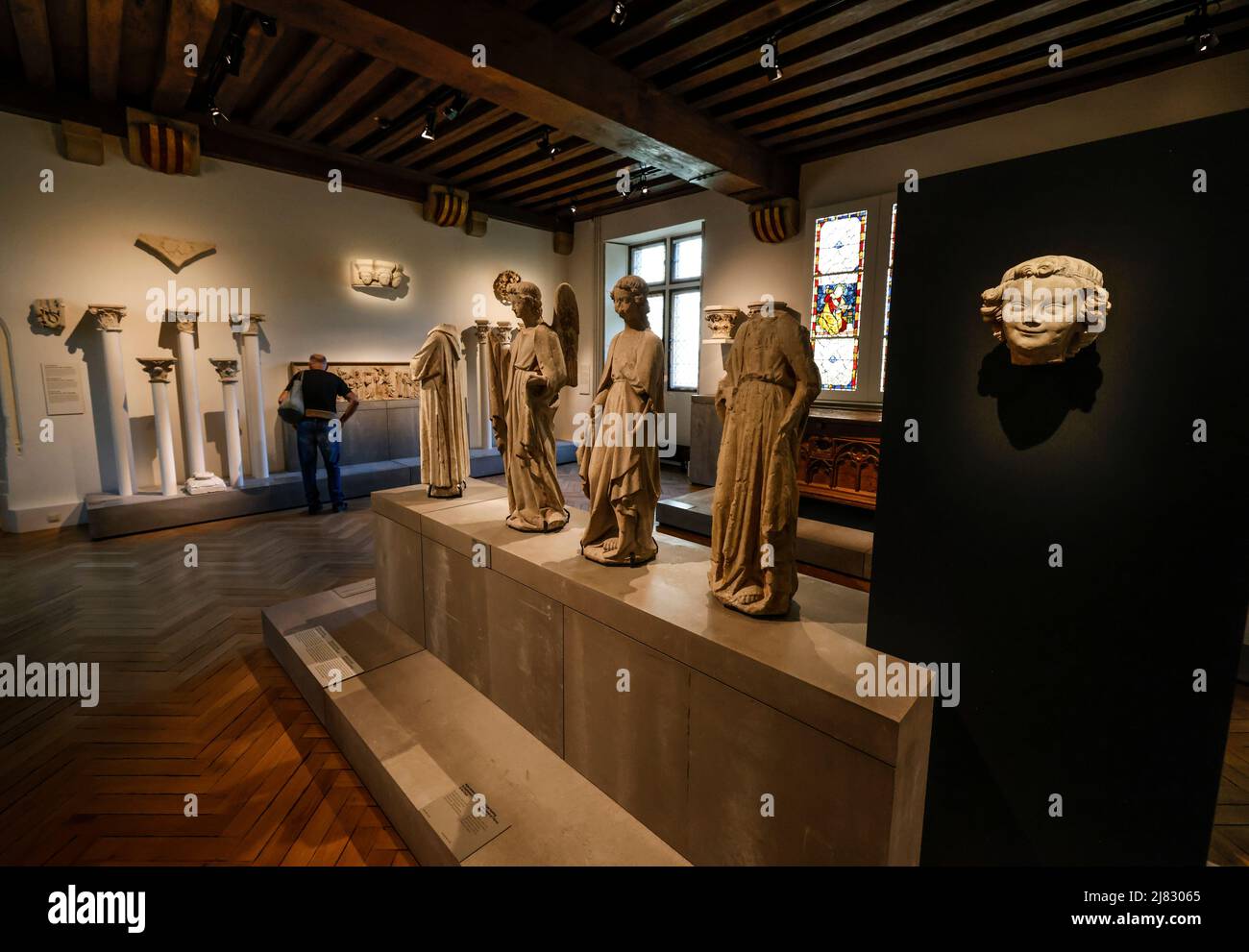 RIAPERTURA DEL MUSEO CLUNY DI PARIGI Foto Stock