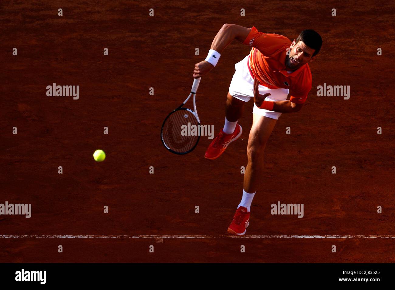 Tennis - ATP Masters 1000 - Italian Open - Foro Italico, Roma, Italia - 12  maggio 2022 Novak Djokovic in