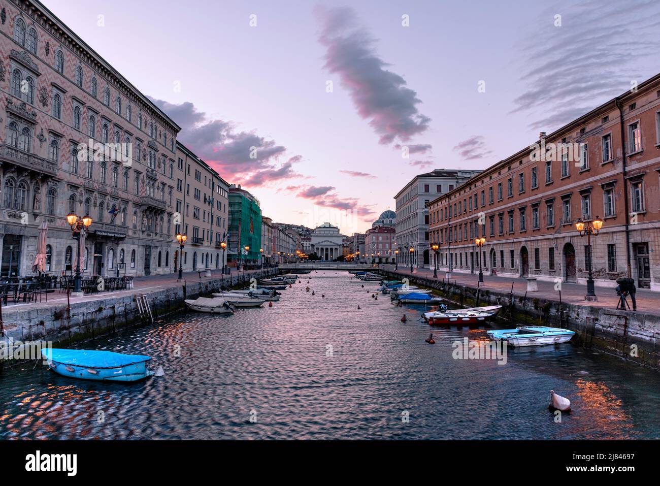 Trieste, Friuli Venezia Giulia, Italia Foto Stock