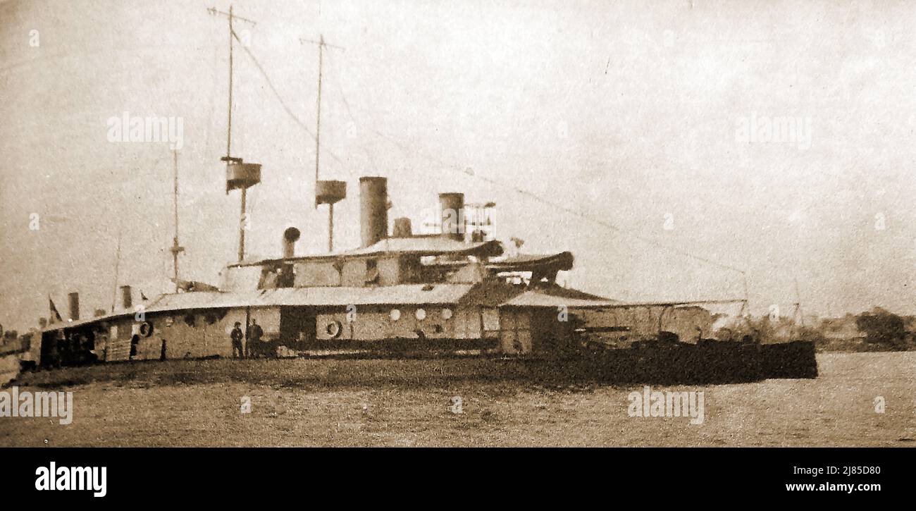 La prima guerra mondiale un motoscafo fluviale Tigris o piccole barche da gunboat cinesi, dette "galleggiatori" Tigris, erano navi della Royal Navy progettate per pattugliare il fiume Tigris durante la campagna mesopotamiana nella prima guerra mondiale. La flotta consisteva di navi che prendono il nome da insetti, vale a dire Blackfly, Butterfly, Caddisfly, Cranefly, Dragonfly, Firefly, Gadfly, Greyfly, Greenfly, Hoverfly, Mayfly, Sawfly, Sedgefly, Snakefly, Stonefly e Waterfly Foto Stock