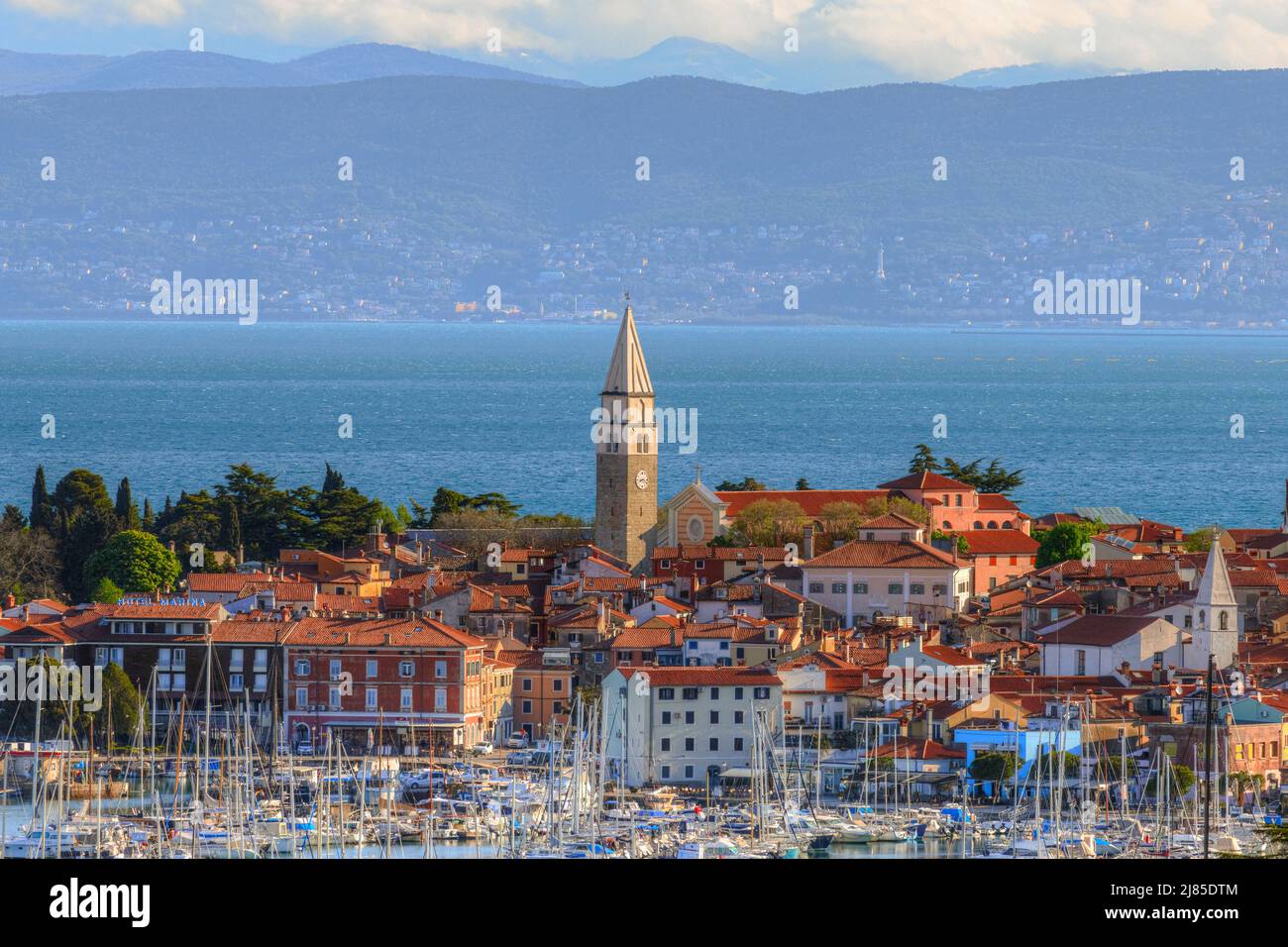 Izola, Istria, Litorale, Slovenia, Europa Foto Stock