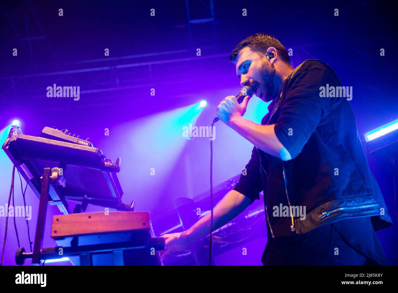 Leeds, Regno Unito. 12th maggio 2022. Divine Shade si esibisce presso l'Accademia del O2, supportando Gary Numan nel suo tour nel Regno Unito. Credit: Gary Stafford/Alamy Live News Foto Stock