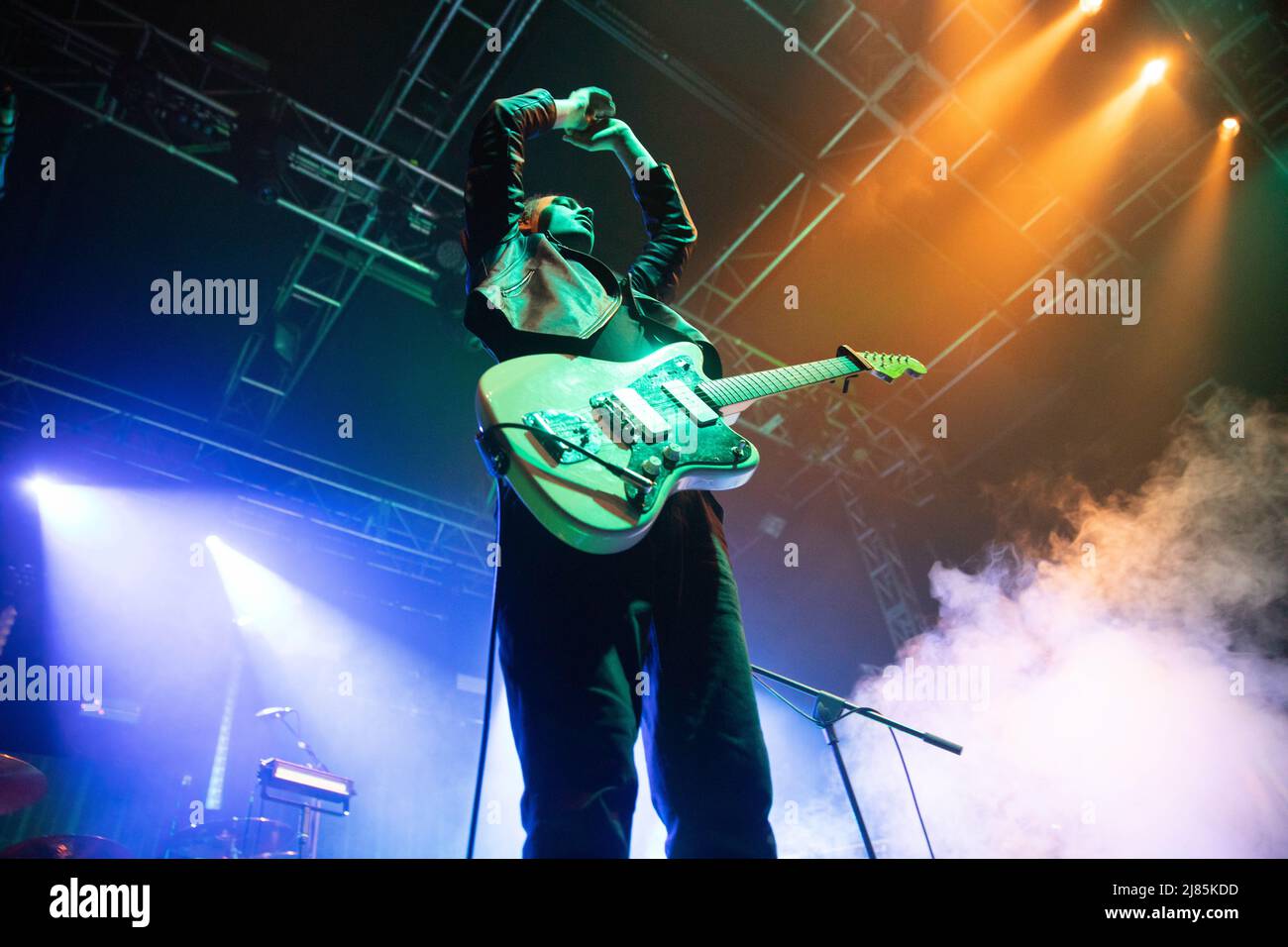 Leeds, Regno Unito. 12th maggio 2022. Divine Shade si esibisce presso l'Accademia del O2, supportando Gary Numan nel suo tour nel Regno Unito. Credit: Gary Stafford/Alamy Live News Foto Stock