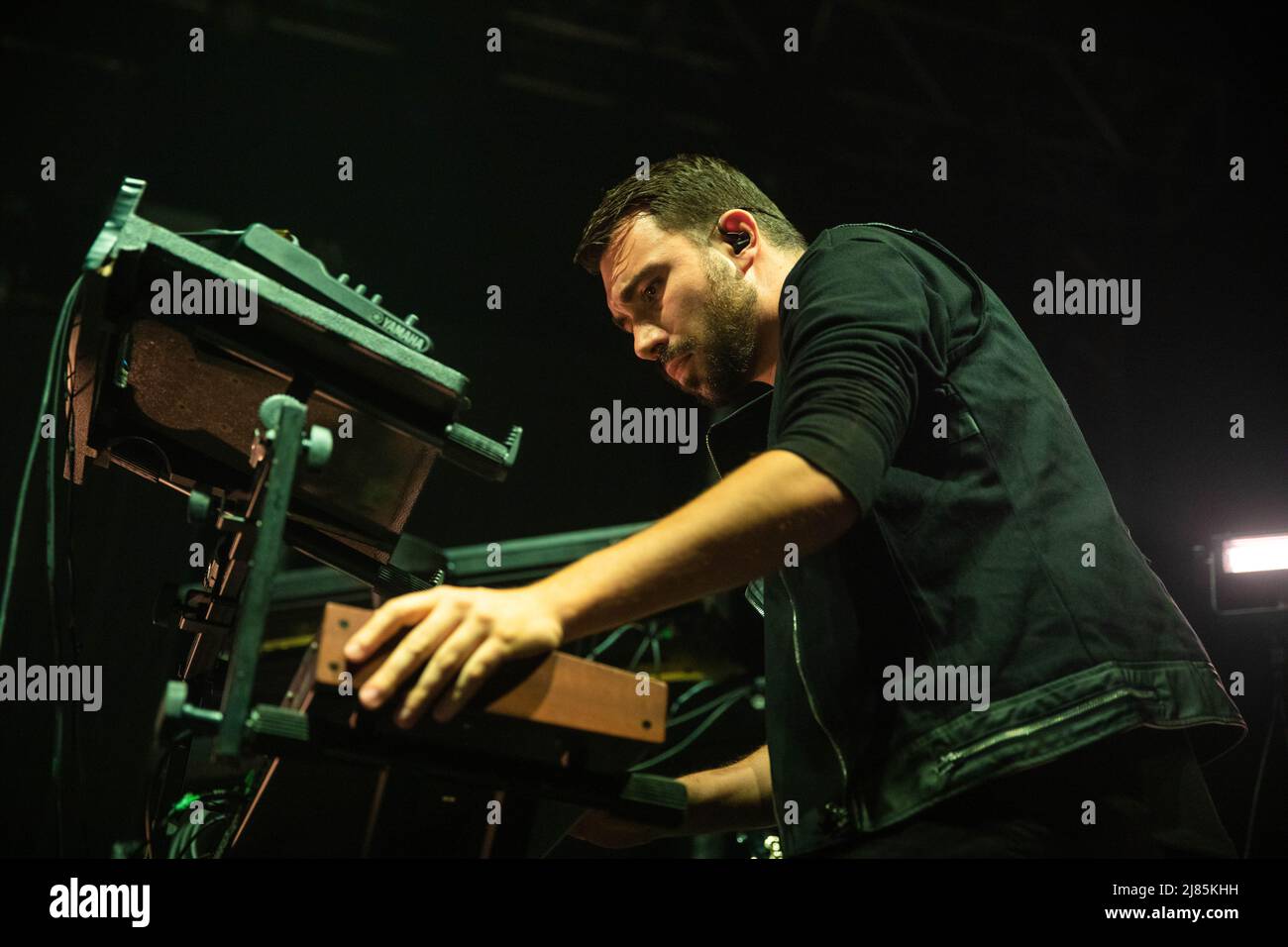 Leeds, Regno Unito. 12th maggio 2022. Divine Shade si esibisce presso l'Accademia del O2, supportando Gary Numan nel suo tour nel Regno Unito. Credit: Gary Stafford/Alamy Live News Foto Stock