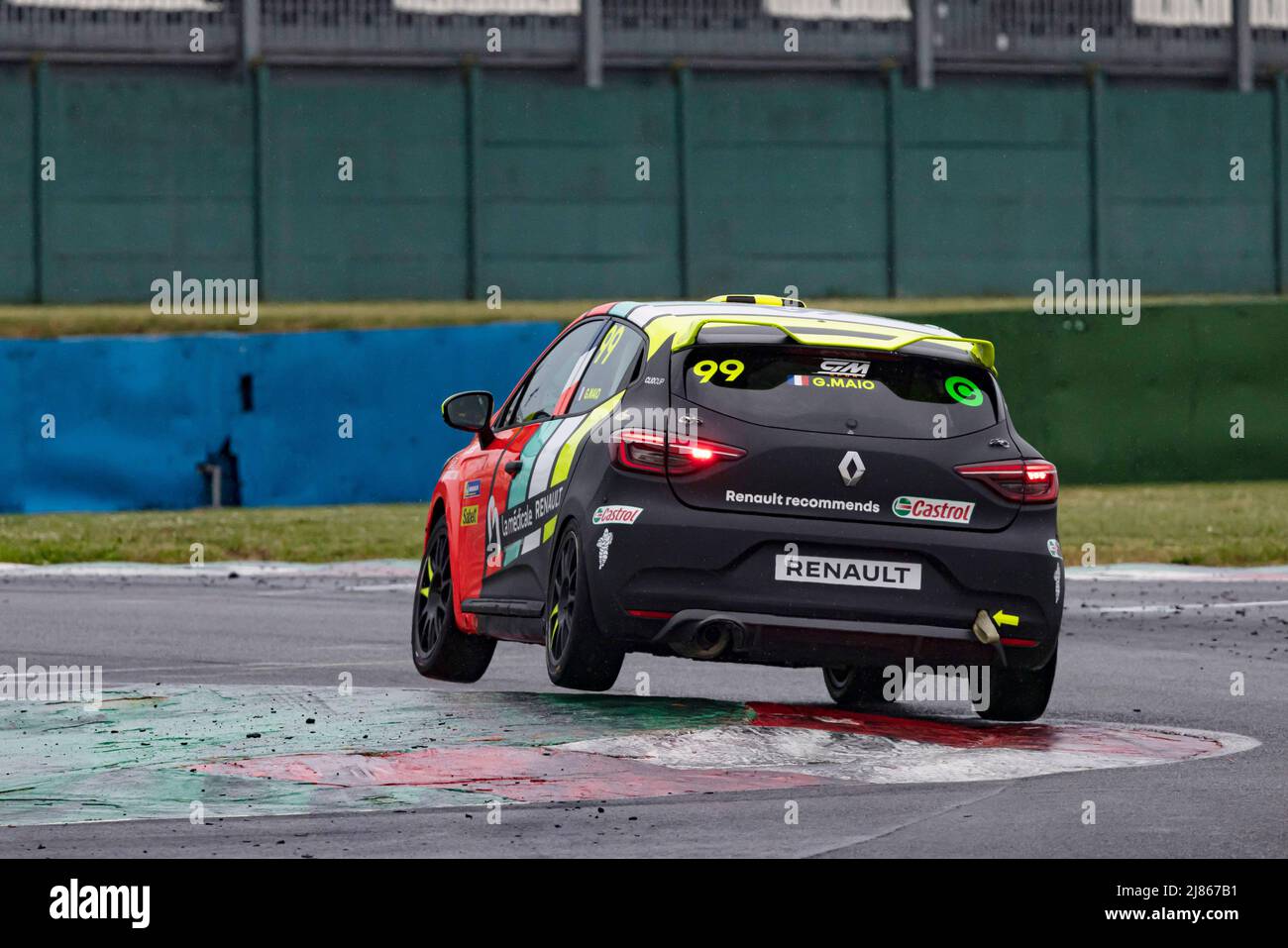 99 MAIO Guillaume (fra), GM Sport, Clio Cup 2022, in azione nel corso del round 4th della Clio Cup Europe 2022, dal 13 al 15 maggio sul circuito di Nevers Magny-Cours a Magny-Cours, Francia - Foto Marc de Mattia/DPPI Foto Stock