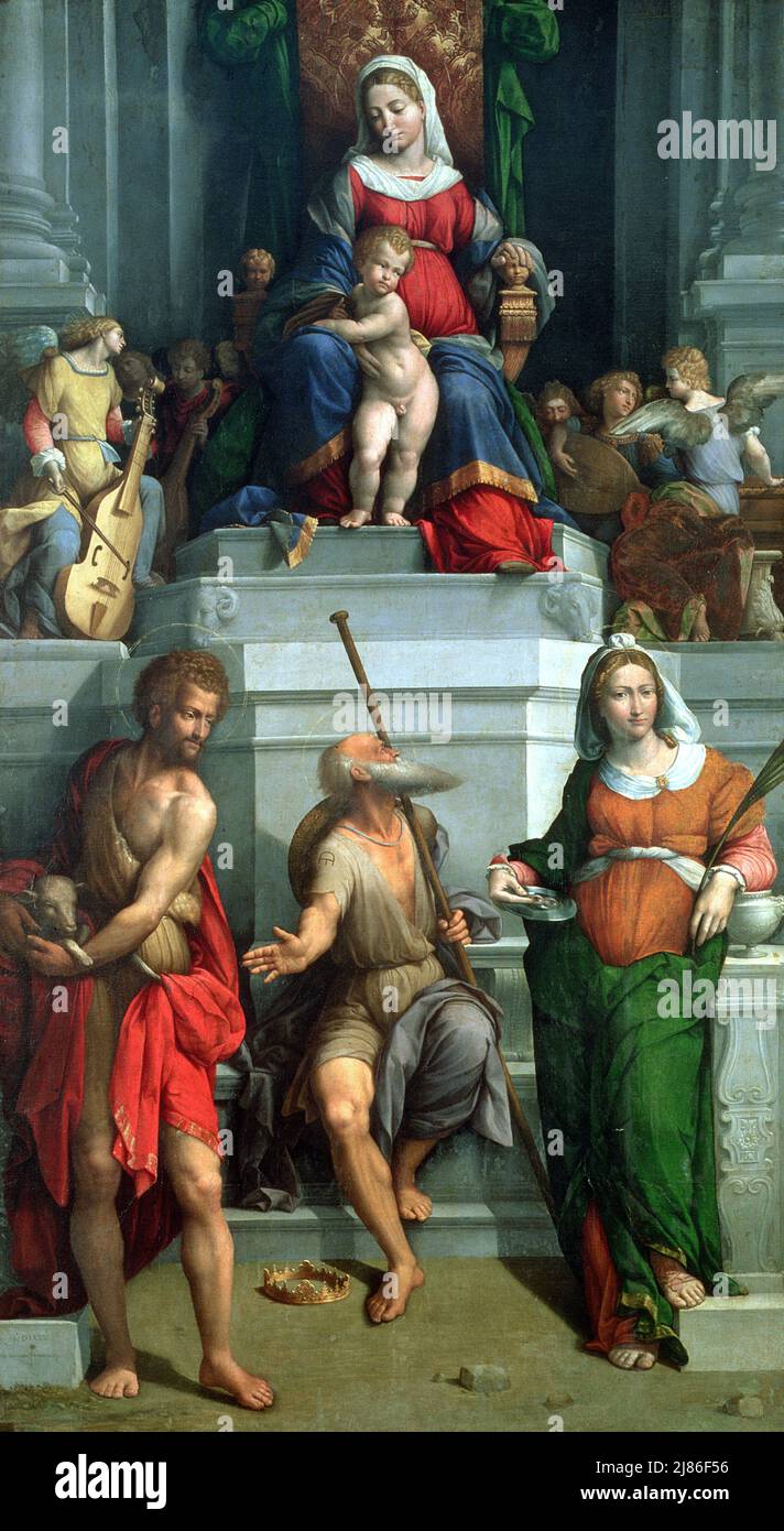 Diana ed Endimion (coppia di 78391) di Vellani, Francesco (1688-1768); Galleria e Museo Estense, Modena, Italia; Italiano, fuori copyright. Foto Stock