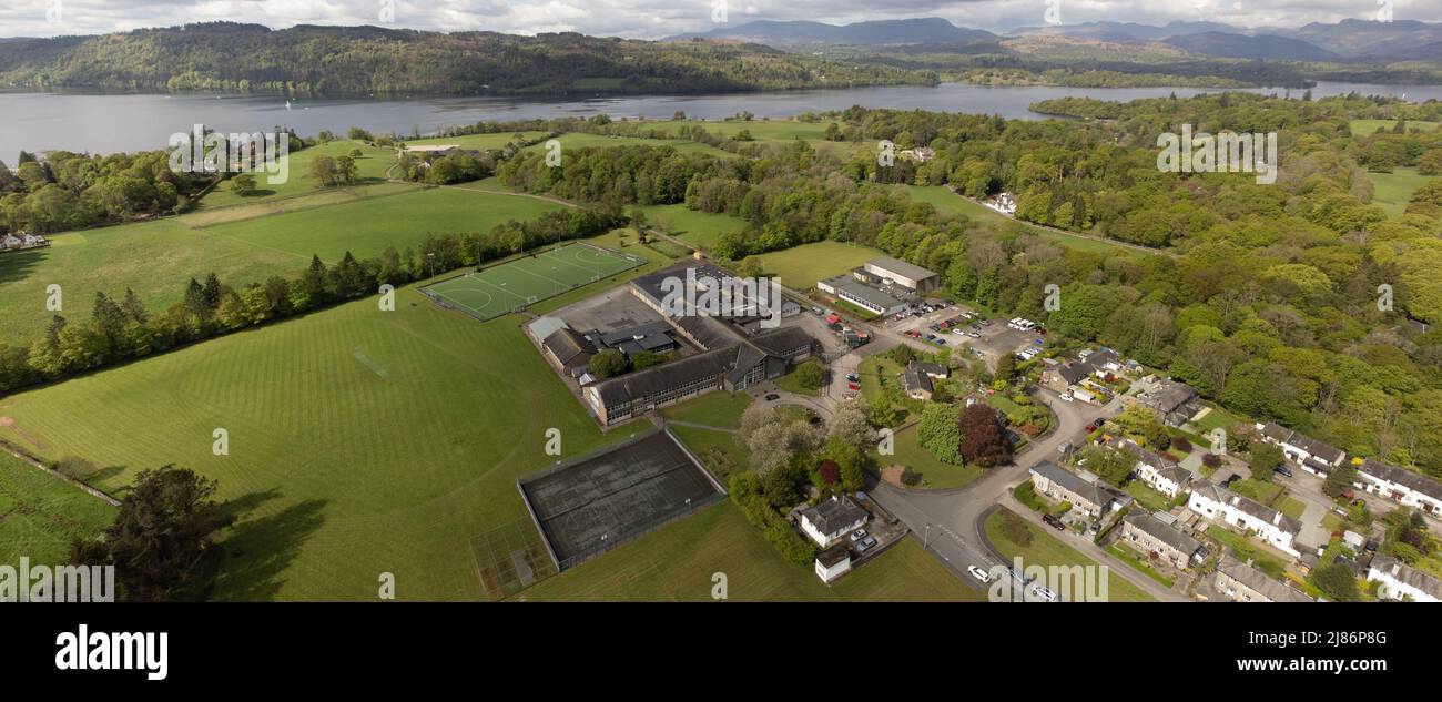 Windermere, Parco Nazionale del Distretto dei Laghi di Cumbria, Inghilterra nordoccidentale Foto Stock