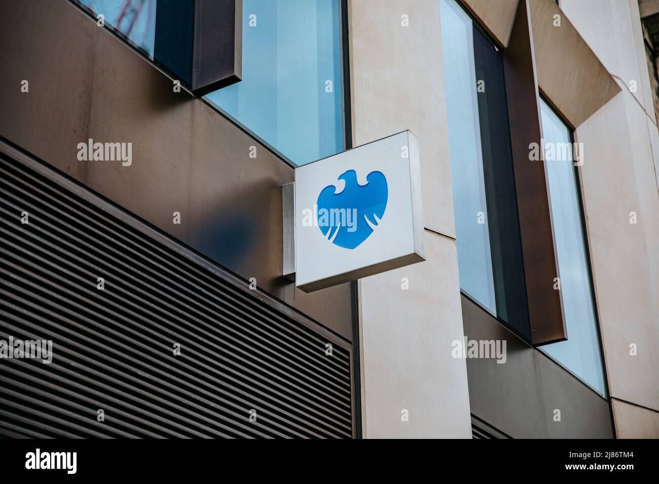 Barclays Bank Branch, Londra Foto Stock
