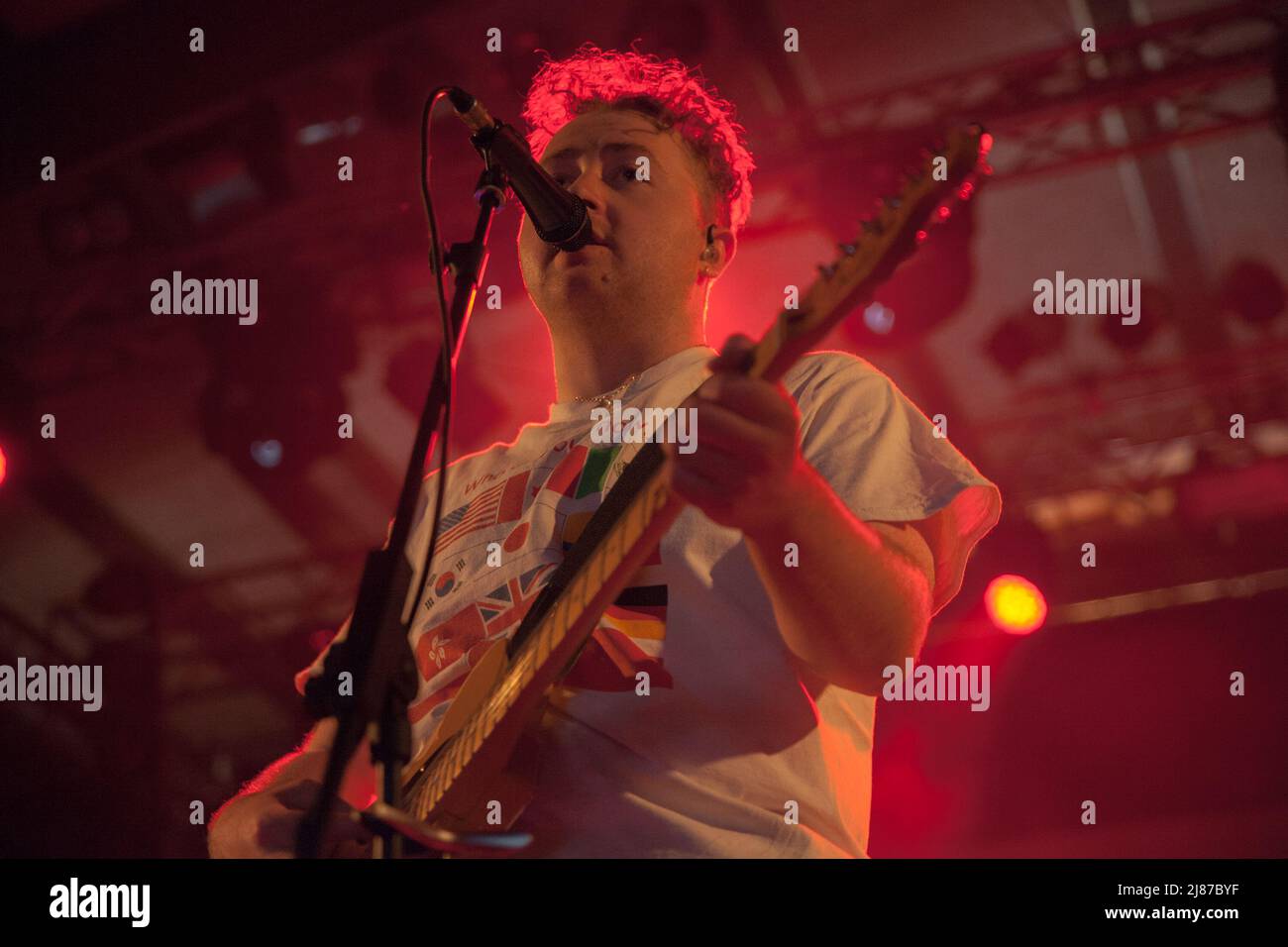 12 maggio 2022, Bologna, Italia, Italia: I Wombats, Il gruppo britannico Indie-rock diretto da Matthew Murphy ha suonato a Bologna il primo di due date italiane. (Credit Image: © Carlo Vergani/Pacific Press via ZUMA Press Wire) Foto Stock