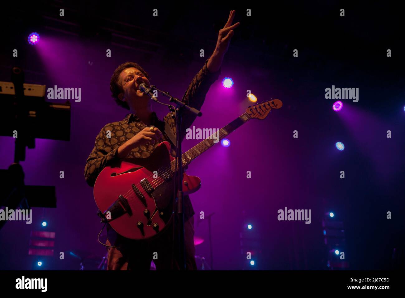 12 maggio 2022, Bologna, Italia, Italia: I Wombats, Il gruppo britannico Indie-rock diretto da Matthew Murphy ha suonato a Bologna il primo di due date italiane. (Credit Image: © Carlo Vergani/Pacific Press via ZUMA Press Wire) Foto Stock
