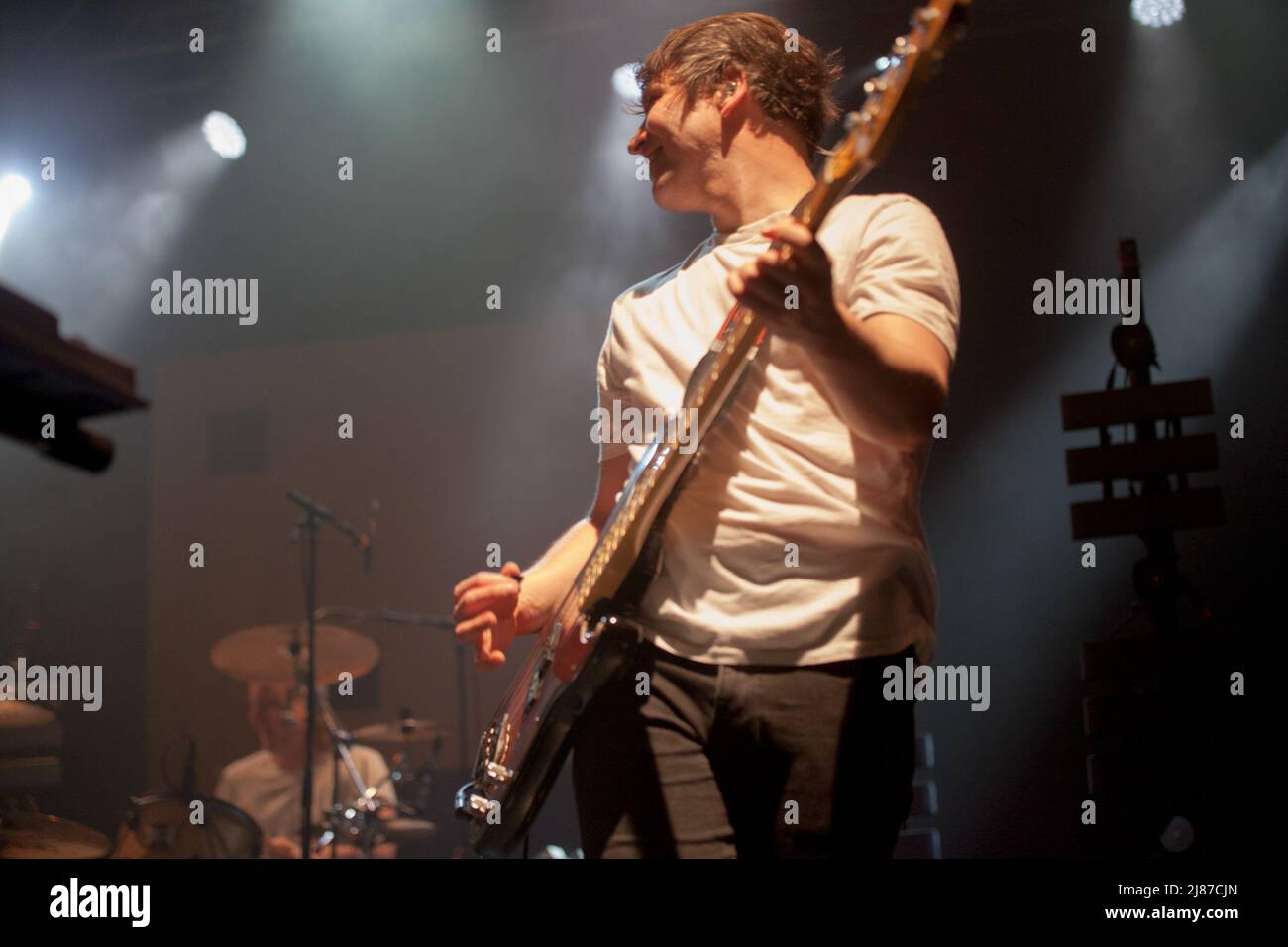 12 maggio 2022, Bologna, Italia, Italia: I Wombats, Il gruppo britannico Indie-rock diretto da Matthew Murphy ha suonato a Bologna il primo di due date italiane. (Credit Image: © Carlo Vergani/Pacific Press via ZUMA Press Wire) Foto Stock