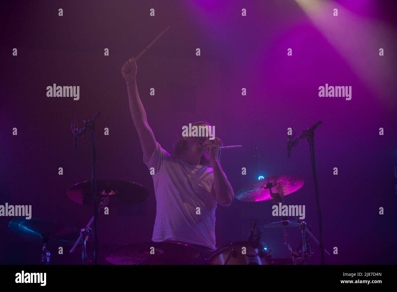 12 maggio 2022, Bologna, Italia, Italia: I Wombats, Il gruppo britannico Indie-rock diretto da Matthew Murphy ha suonato a Bologna il primo di due date italiane. (Credit Image: © Carlo Vergani/Pacific Press via ZUMA Press Wire) Foto Stock