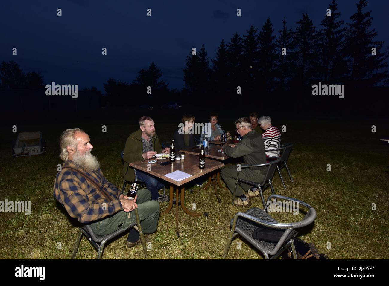 Sommerfest a Sachsen-Anhalt 2021.Falkenhof Harz. Foto Stock