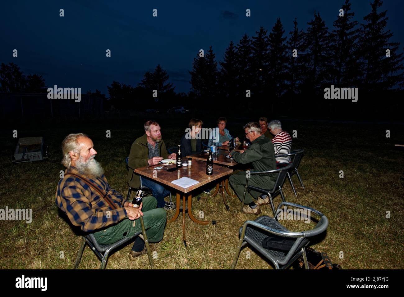 Sommerfest a Sachsen-Anhalt 2021.Falkenhof Harz. Foto Stock