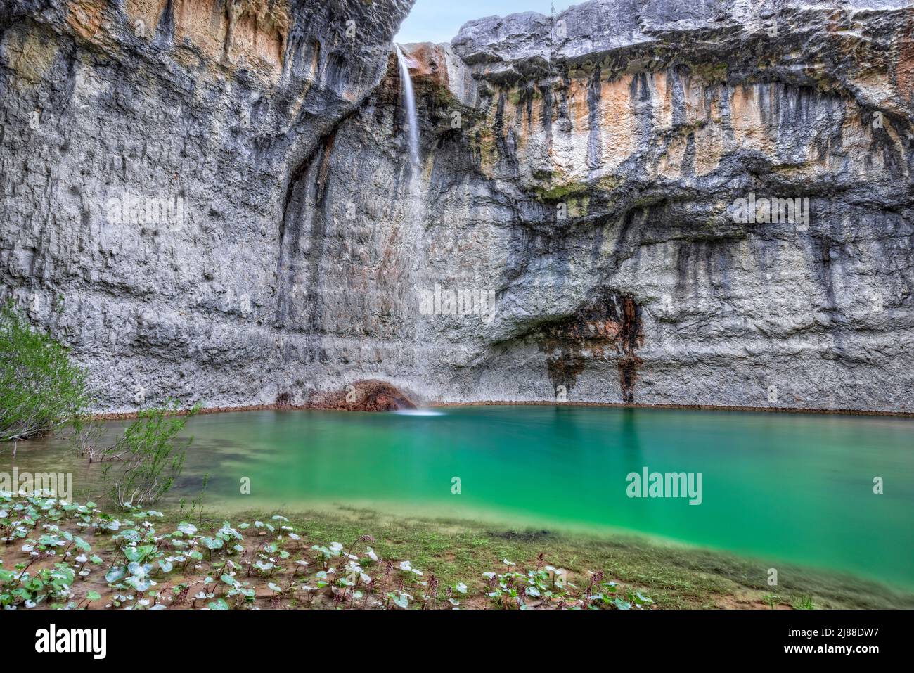 Cascata di Sopot, Gracisce, Istria, Croazia, Europa Foto Stock