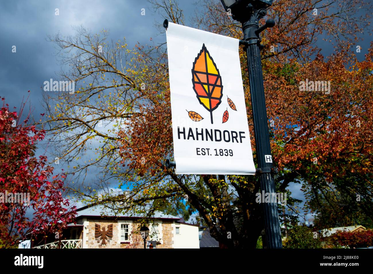 Città di Hahndorf - Australia Meridionale Foto Stock