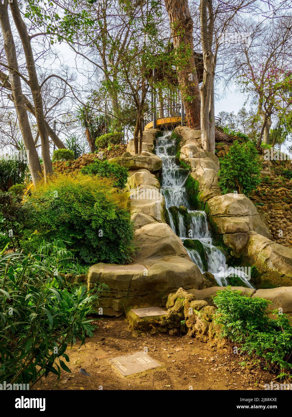 Monte Gurugú nel Parco Maria Luisa - Siviglia, Spagna Foto Stock