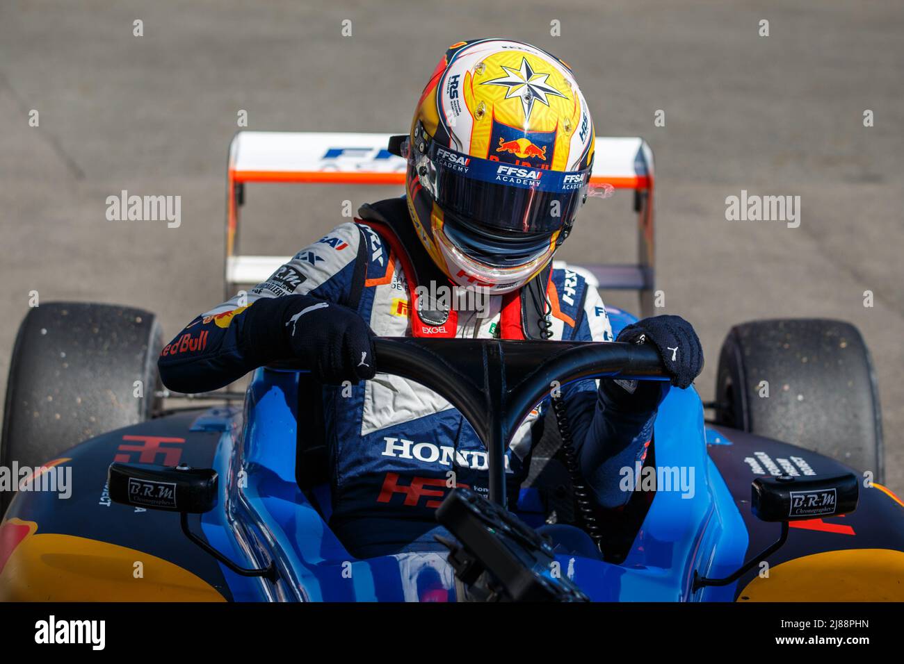 Magny-Cours, Francia. 14th maggio 2022. ARAO Souta (jpn), Formule 4 - Mygale Genération 2, ritratto durante il round 3rd del Championnat de France FFSA F4 2022, dal 13 al 15 maggio sul Circuit de Nevers Magny-Cours a Magny-Cours, Francia - Foto Clément Luck / DPPI Credit: DPPI Media/Alamy Live News Foto Stock