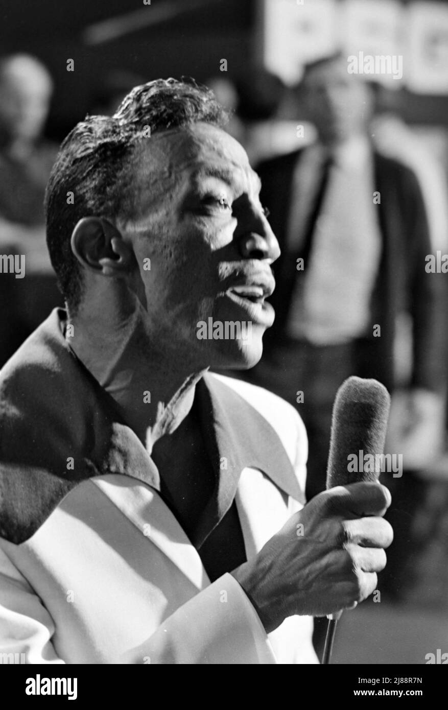LEE DORSEY (1924-1986) cantante afro-americano in un programma televisivo britannico nell'ottobre 1966. Foto: Tony Gale Foto Stock
