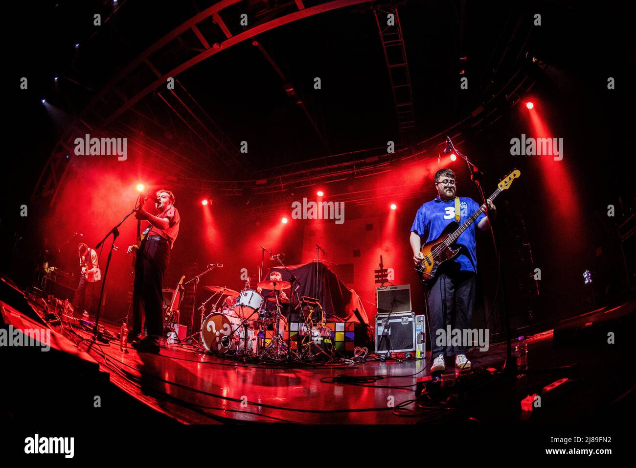 Milano Italia 14 Maggio 2022 Vistas indie rock Edinburgh band live at Fabrique © Andrea Ripamonti / Alamy Foto Stock