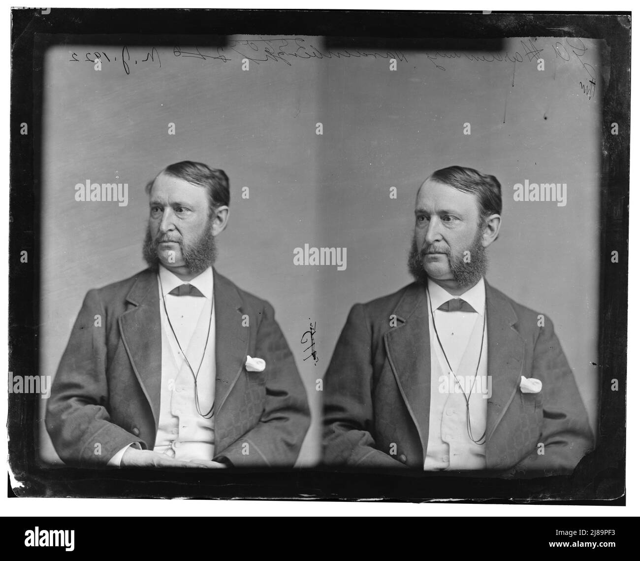 Hardenburgh, Hon. G.A. del New Jersey, tra il 1865 e il 1880. Foto Stock