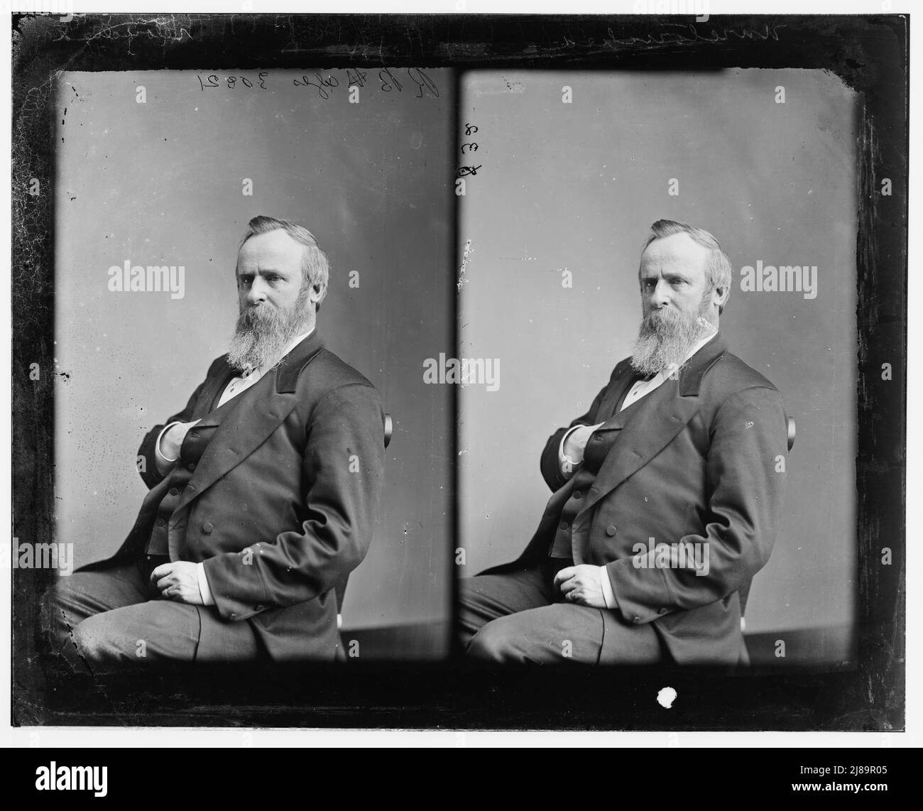 Hayes, presidente Rutherford B., tra il 1865 e il 1880. Foto Stock