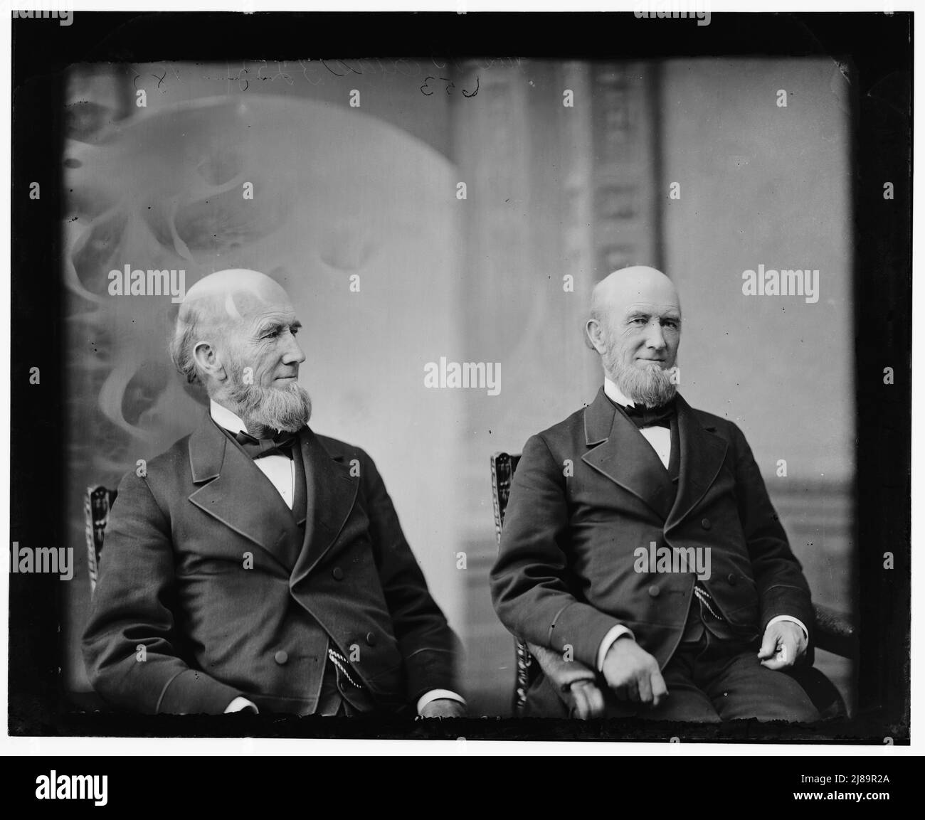 EADS, l'on. James B. del Missouri (costruito il ponte di St. Louis), tra il 1865 e il 1880. Foto Stock