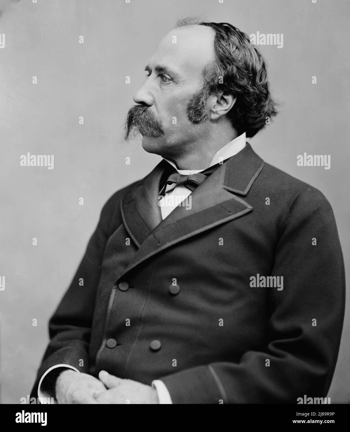Senatore Horace Tabor del Colorado, 1870-1880. Tabor, on. Del Colorado (Senatore), tra il 1870 e il 1880. Foto Stock