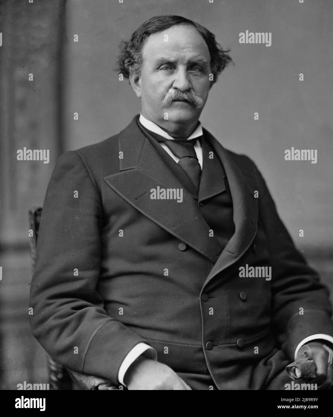 Senatore John Stuart Williams del Kentucky, 1870-1880. Williams, on. (Senatore), tra il 1870 e il 1880. Foto Stock