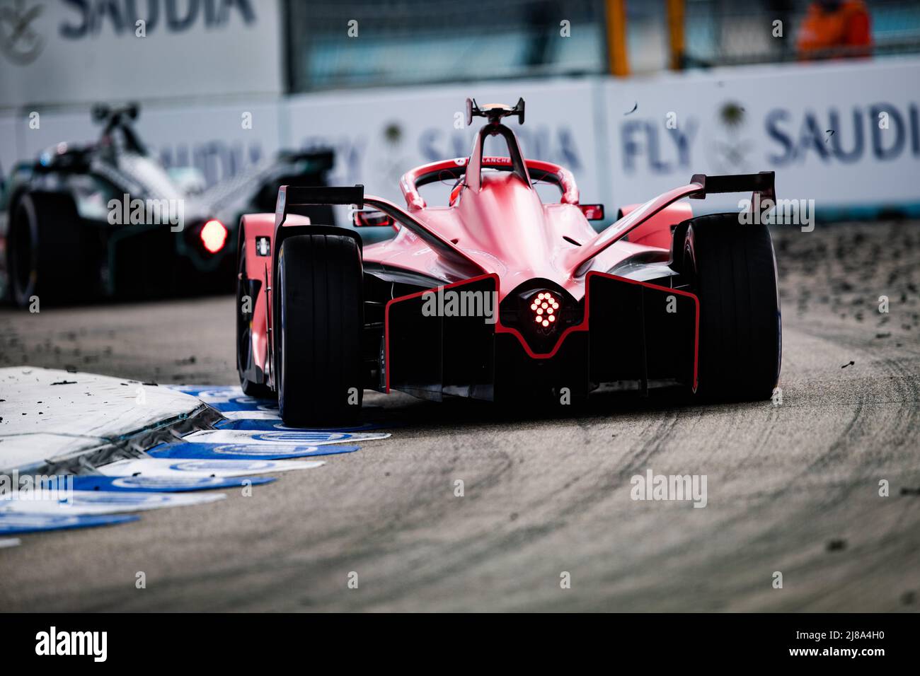 28 ASKEW Oliver (usa), Avalanche Andretti Formula e, BMW IFE.21, in azione durante l'ePrix di Berlino 2022, incontro 5th dell'ABB FIA Formula e World Championship 2021-22, sul circuito Tempelhof Airport Street dal 13 al 15 maggio, a Berlino - Foto: Joao Filipe/DPPI/LiveMedia Foto Stock