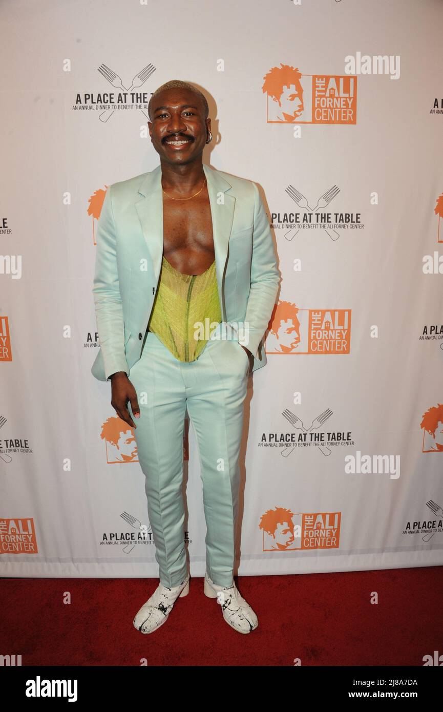 Ali Forney Centers Un posto al Table Gala celebrando i talenti LGBT rosso tappeto al Cipriani di New York, foto Nadja Sayej. Soggetto Amanda Lepore Foto Stock