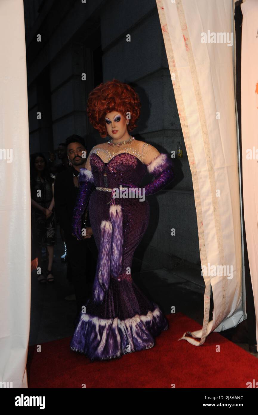 Ali Forney Centres Un posto al Table Gala festeggiando i talenti LGBT rosso tappeto a Cipriani's Wall Street a New York foto di Nadja Sayej Foto Stock