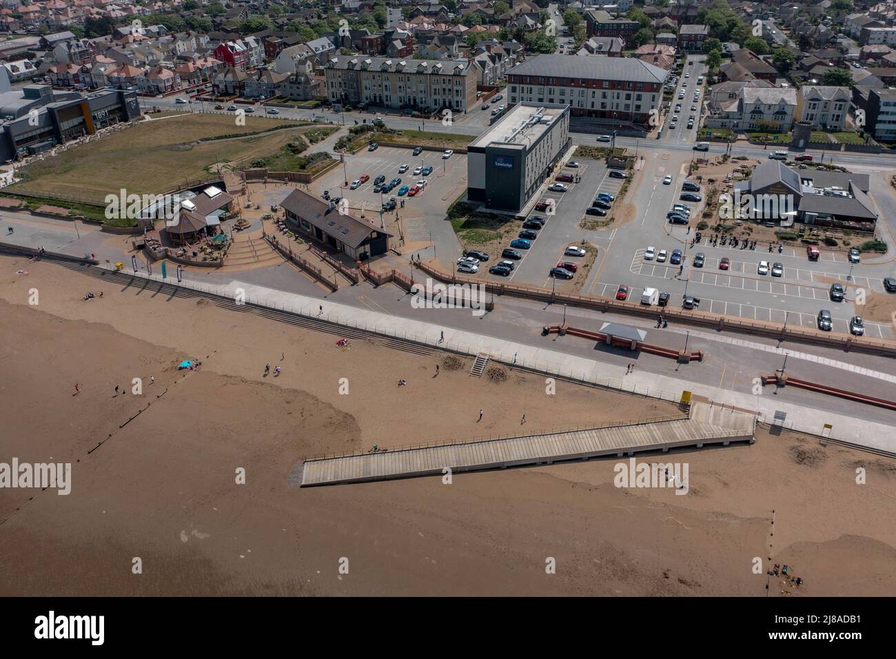 Antenna Rhyl North Wales 2022 Foto Stock