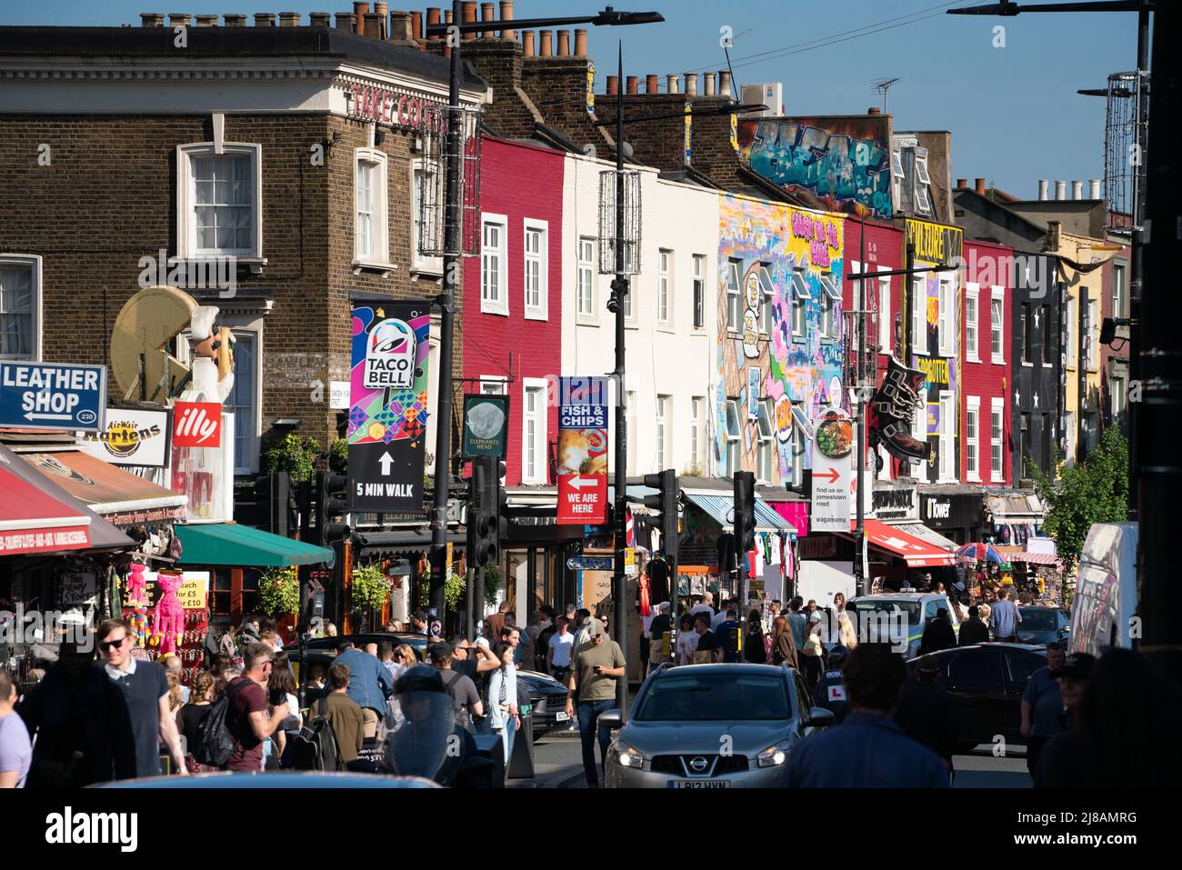 Camden Town, Londra, Inghilterra Foto Stock