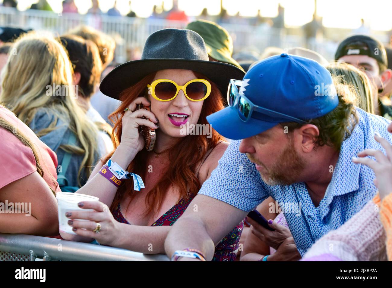 Redondo Beach, California, Stati Uniti. 14th maggio 2022. Buona folla il giorno 2 del festival BEACHLIFE . Credit: Ken Howard/Alamy Live News Foto Stock