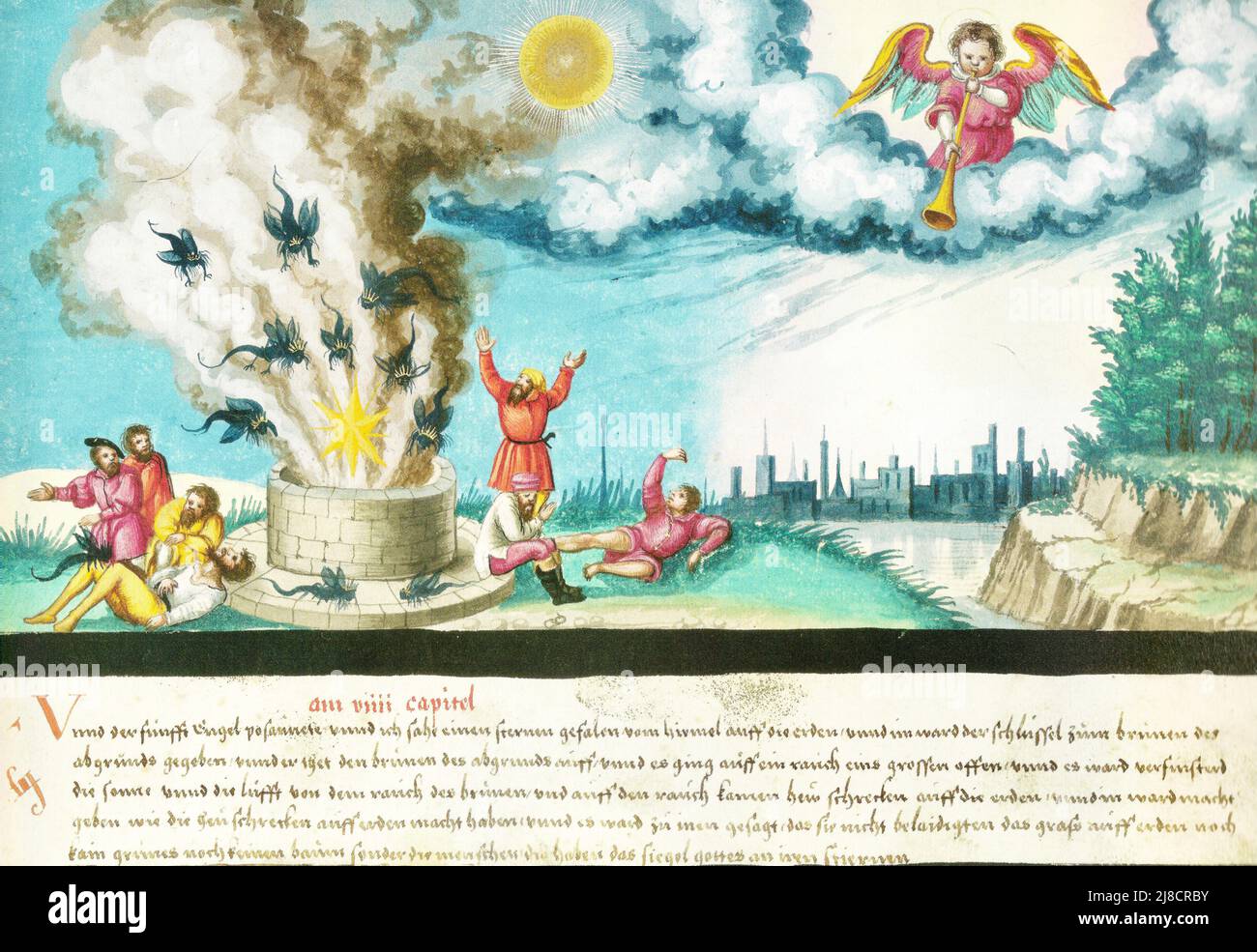 Libro dei miracoli Foto Stock