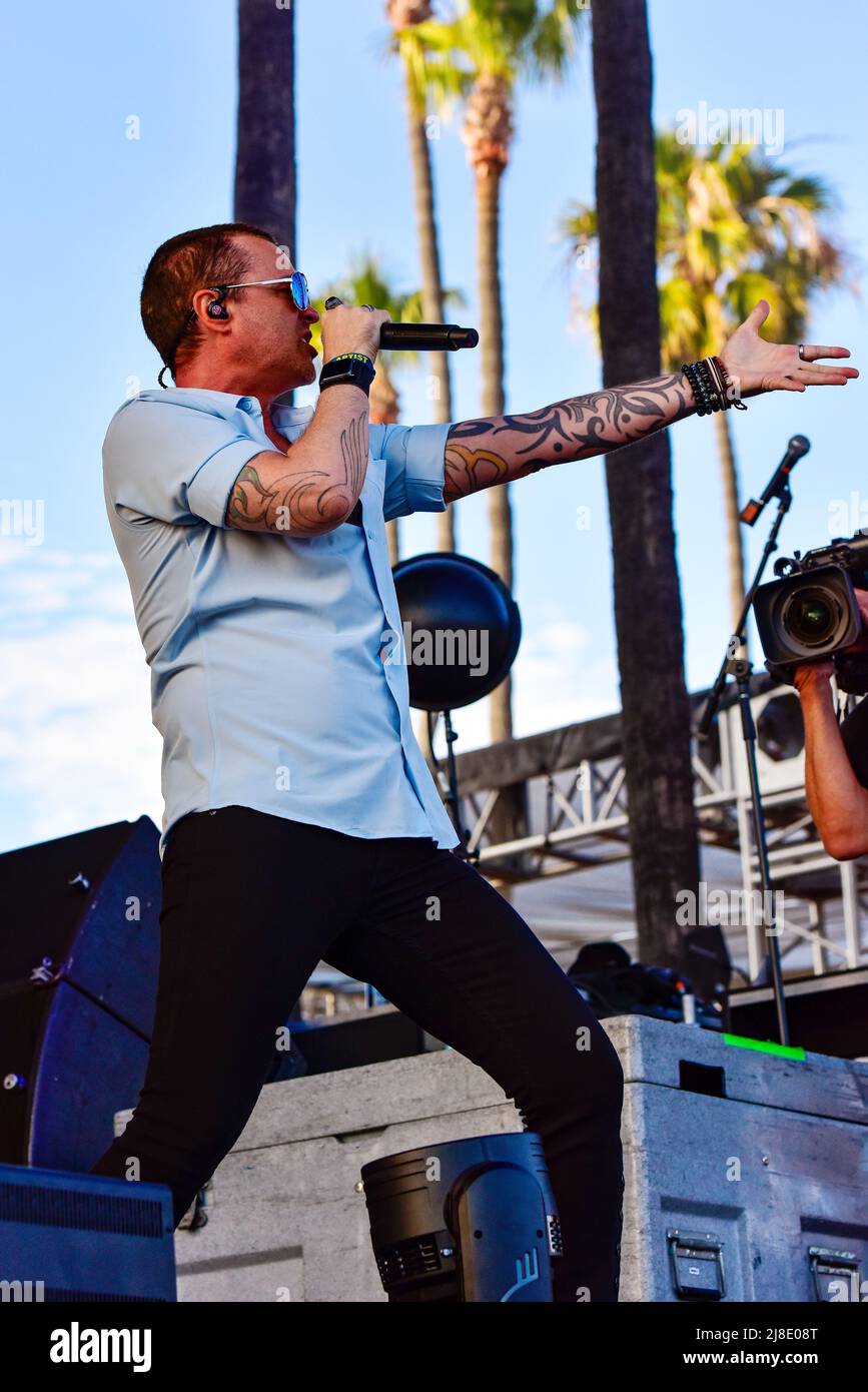 Redondo Beach, California, Stati Uniti. 14th maggio 2022. I pilot del Tempio di pietra sul palco di Redondo Beach California. Credit: Ken Howard/Alamy Live News Foto Stock