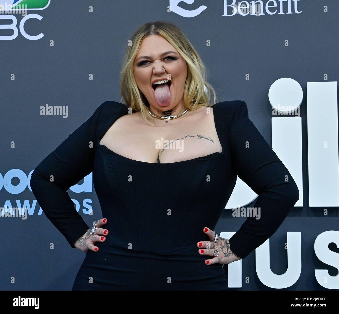 Las Vegas, Stati Uniti. 15th maggio 2022. Elle King partecipa ai Billboard Music Awards annuali che si tengono presso la MGM Grand Garden Arena di Las Vegas, Nevada, il 15 maggio 2022. Foto di Jim Ruymen/UPI Credit: UPI/Alamy Live News Foto Stock