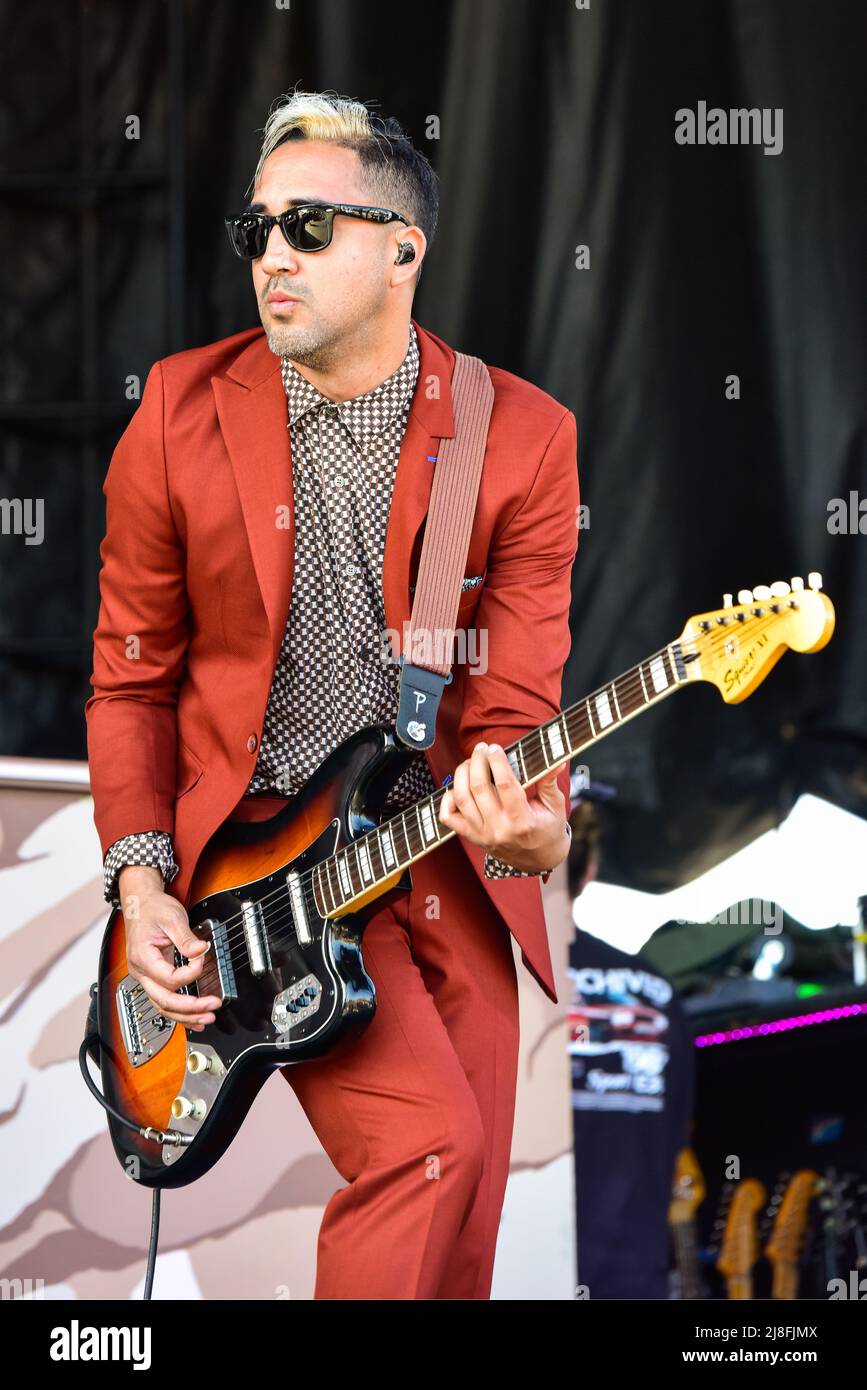 Redondo Beach, California, Stati Uniti. 15th maggio 2022. Lord Huron il giorno di tappa 3 del festival BEACHLIFE . Credit: Ken Howard/Alamy Live News Foto Stock