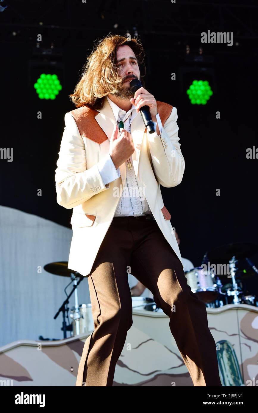 Redondo Beach, California, Stati Uniti. 15th maggio 2022. Lord Huron il giorno di tappa 3 del festival BEACHLIFE . Credit: Ken Howard/Alamy Live News Foto Stock