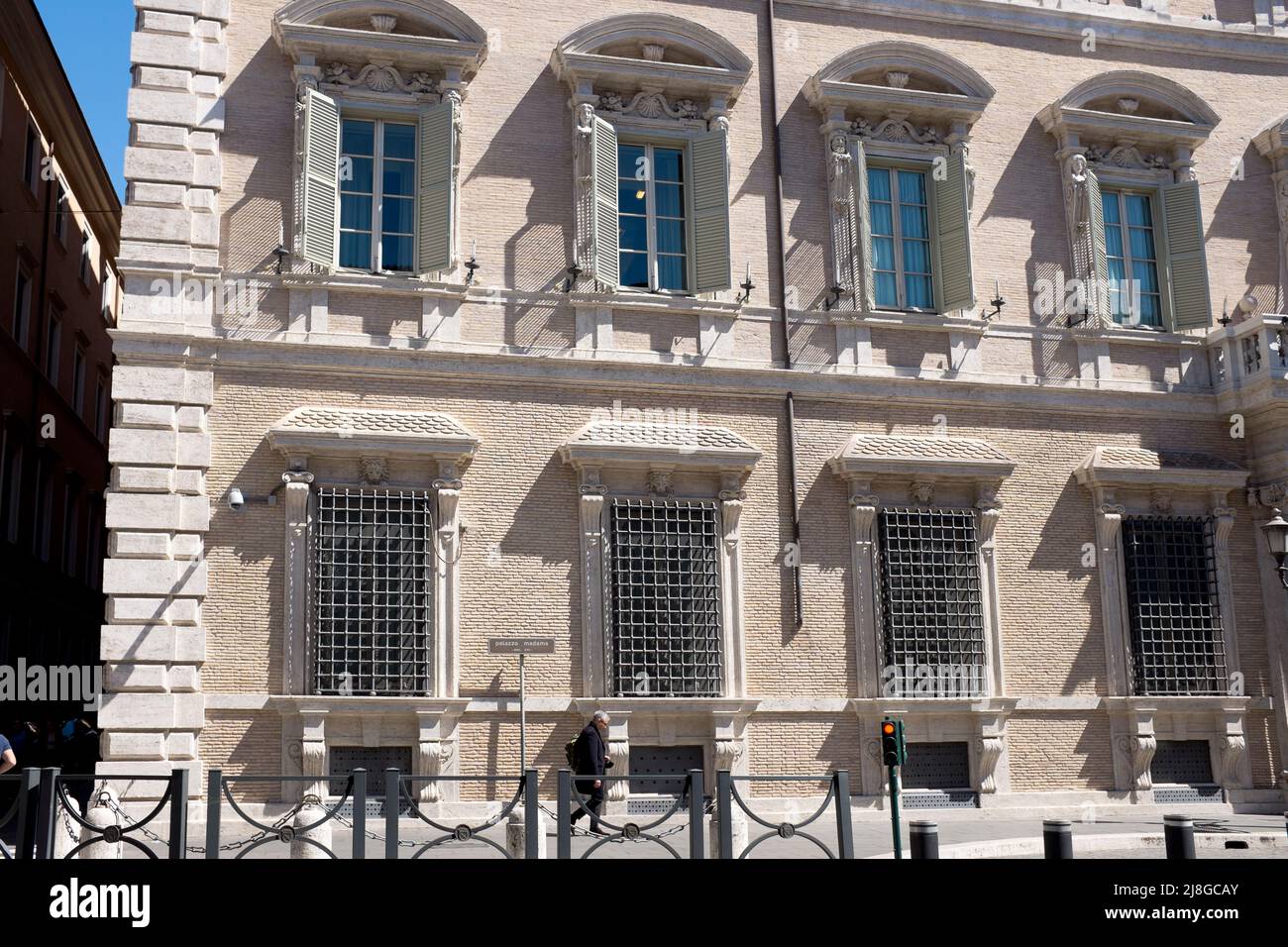 Palazzo Madama a Roma Italia Foto Stock