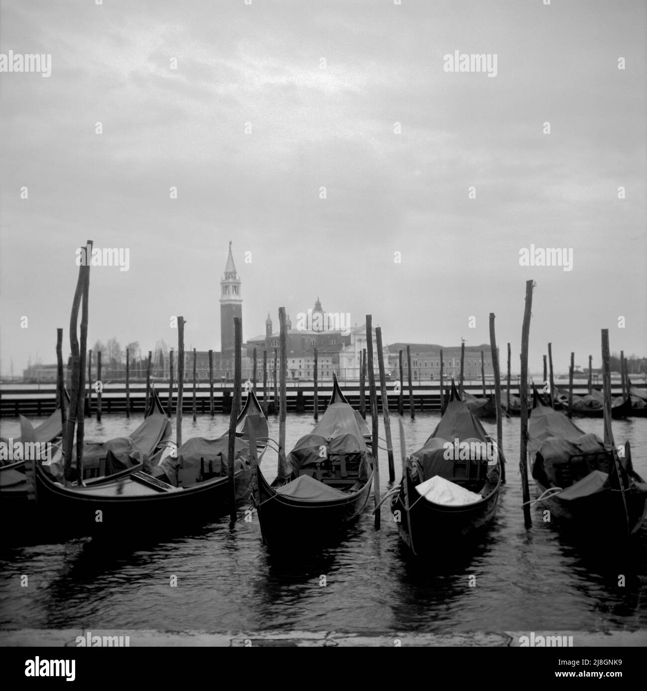 Vista verso Giudecca, Venezia. Foto Stock