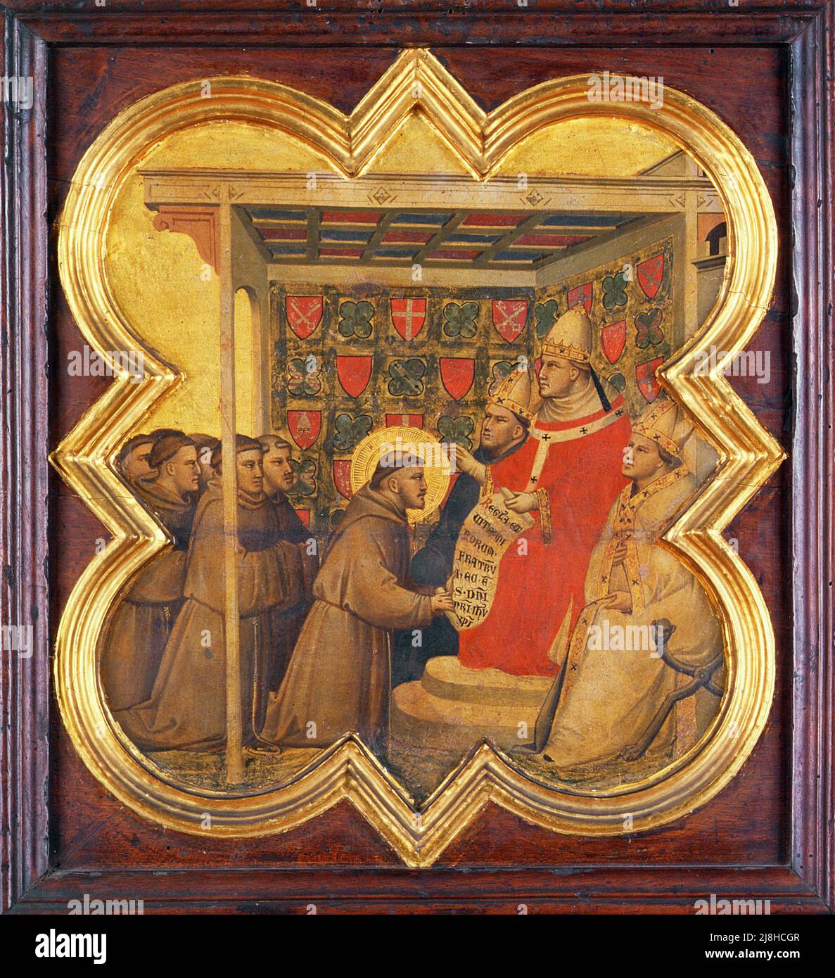 Figura allegorica di una virtù (affresco) di Abate, Nicolo dell' (c.1509-71) & Fontana, Alberto (d.1558); Galleria e Museo Estense, Modena, Italia; Italiano, fuori copyright. Foto Stock